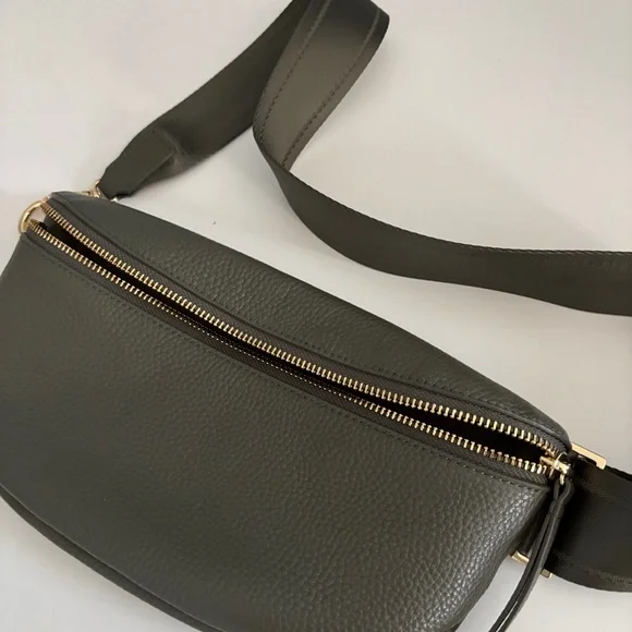 Quince Olive Crossbody Bag - Picture 2 of 4